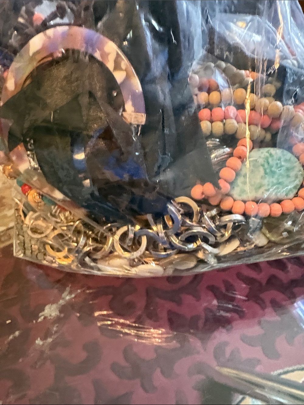 Craft Mixed Beaded and Women’s Craft Repurpose bag 3.91 LB - Picture 2 of 3